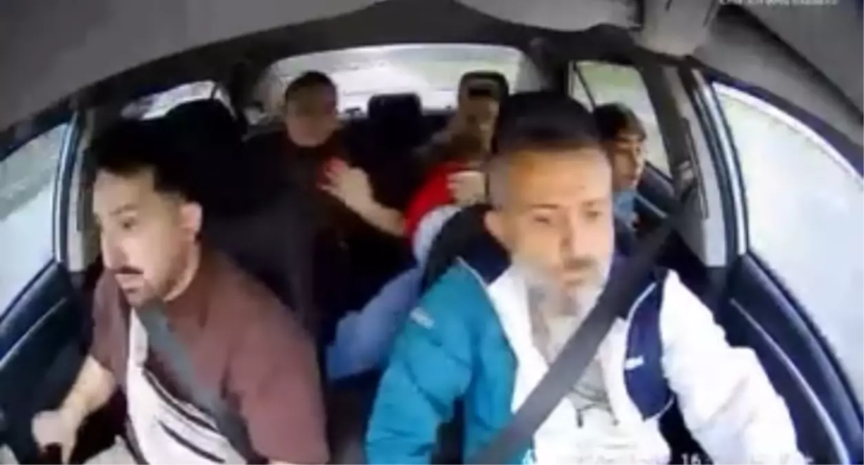 Taksici Hayat Kurtardı: Kamyonetle Son Anda Çarpışmaktan Kurtuldu