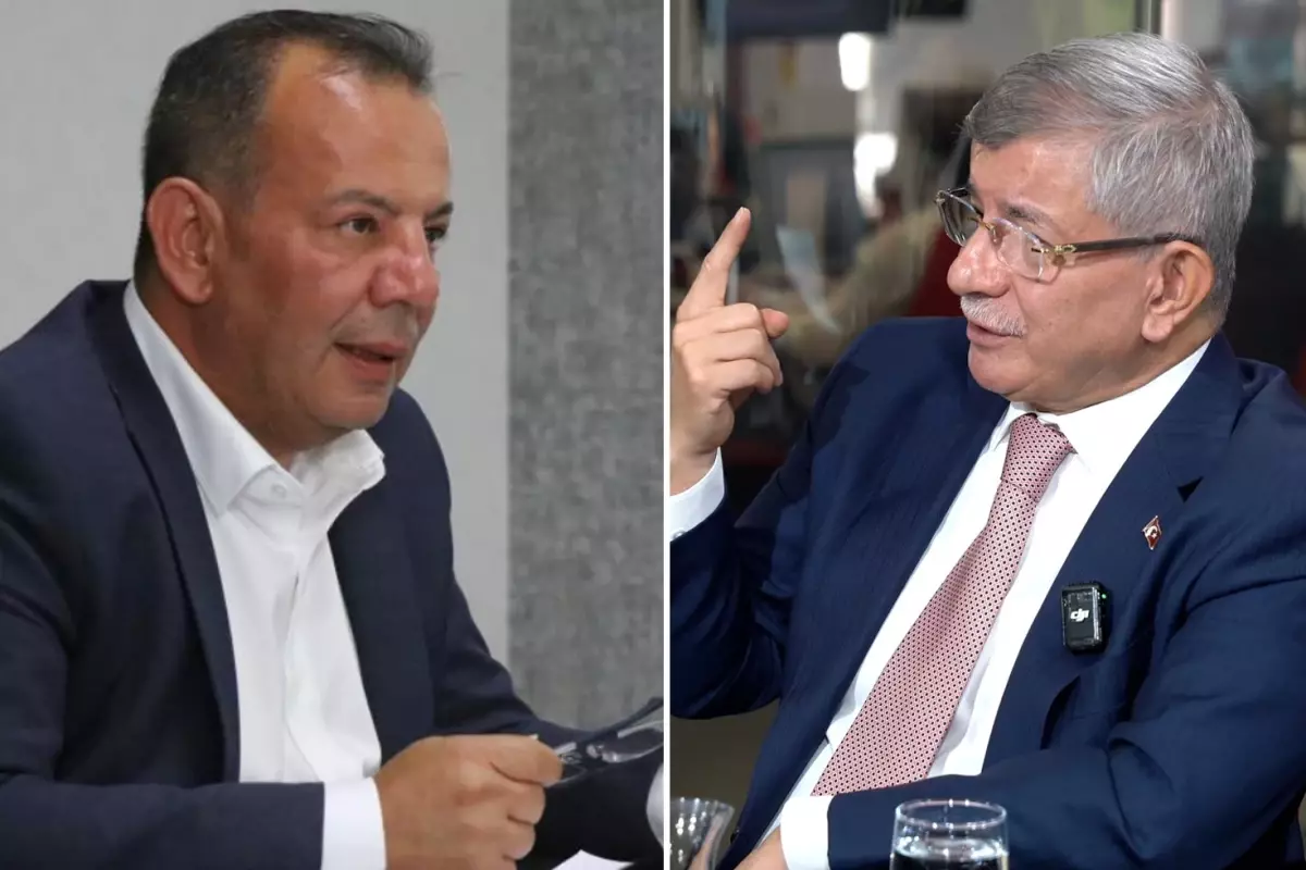 Tanju Özcan'dan kendisine "Yezit" diyen Davutoğlu'na yanıt