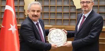 Türkiye Basın Federasyonu, medyanın sorunlarını Burhanettin Duran'a aktardı