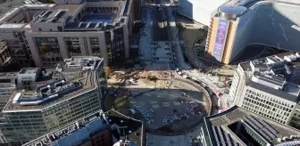 Brüksel'deki Schuman Meydanı Yenileme Projesi Mahkemeye Taşınabilir