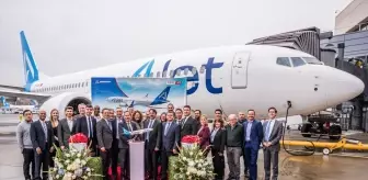 AJet'in Yeni Uçağı İstanbul'a Geldi