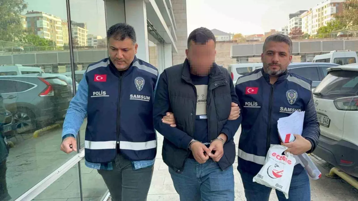 Samsun'da Eşini Yaralayan Koca Gözaltına Alındı