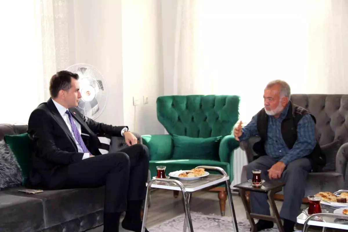 Hisarcık Kaymakamı Atam, 'Devlet her zaman şehit aileleri ve gazilerin yanındadır'