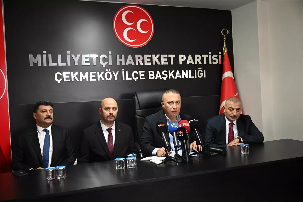 MHP Genel Başkan Yardımcısı Yönter, partisinin Çekmeköy İlçe Başkanlığını ziyaret etti Açıklaması
