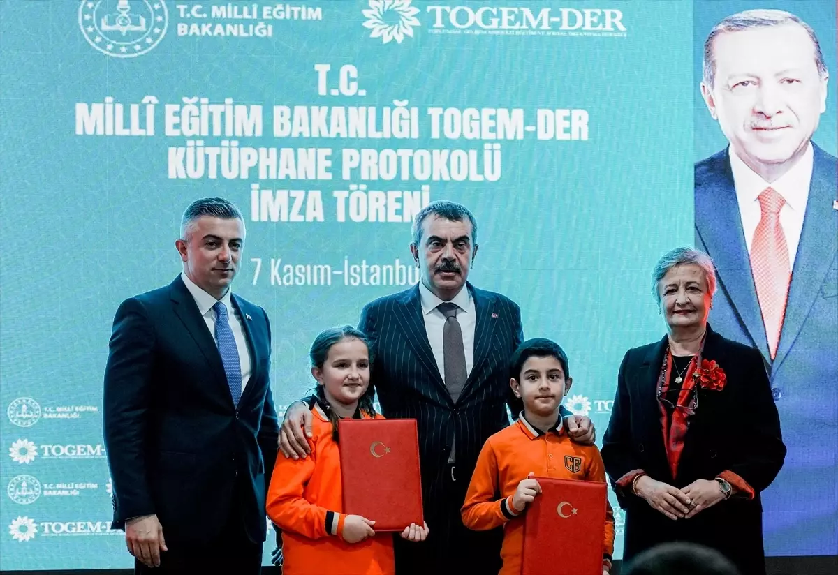 Milli Eğitim Bakanlığı ile TOGEMDER arasında Kütüphane Protokolü imzalandı