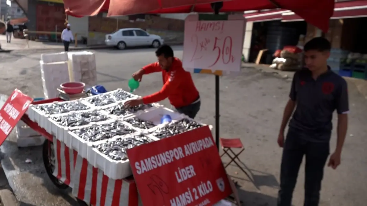 Samsunspor'un Başarısı Hamsi Fiyatlarını Düşürdü