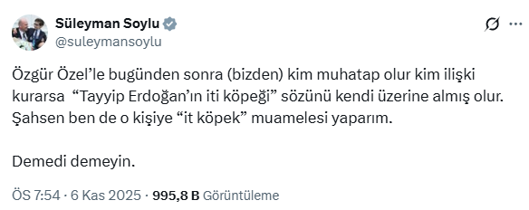 soylu ozel in sozleri uzerinden ak partililere 19227503 2903 m