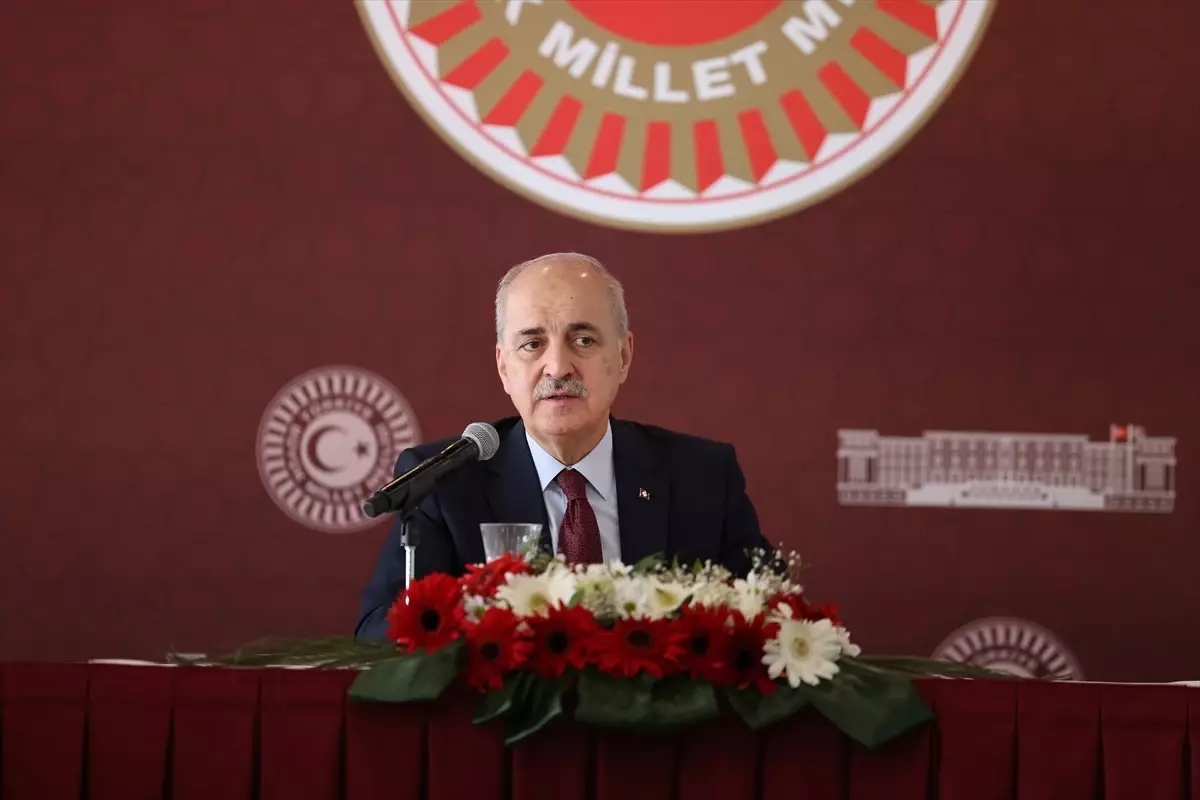 TBMM Başkanı Kurtulmuş, gazetecilerle bir araya geldi: (3)