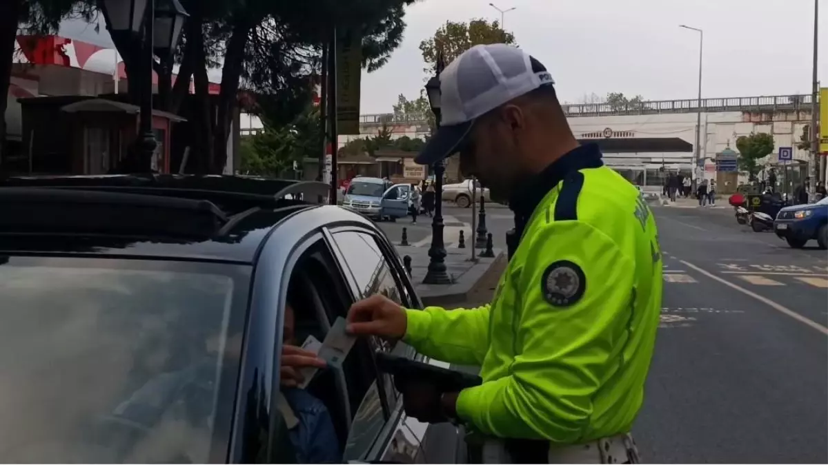 Tekirdağ'da Trafik Denetiminde 53 Bin TL Ceza Kesildi