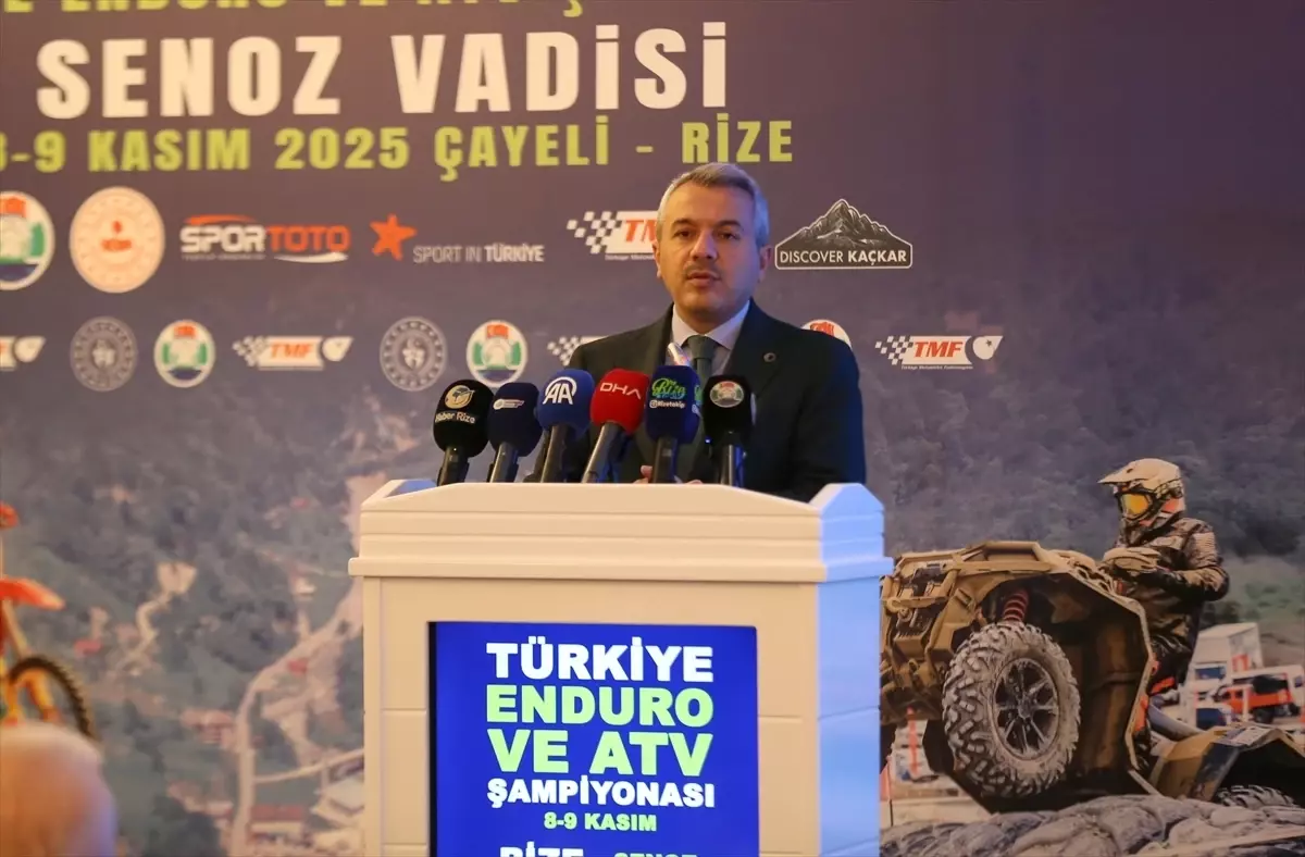 Türkiye Enduro ve ATV Şampiyonası Rize'de Başlıyor
