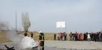 Ulaş Belediyesi İtfaiyesi Yangın Eğitimi ve Tatbikatı Düzenledi