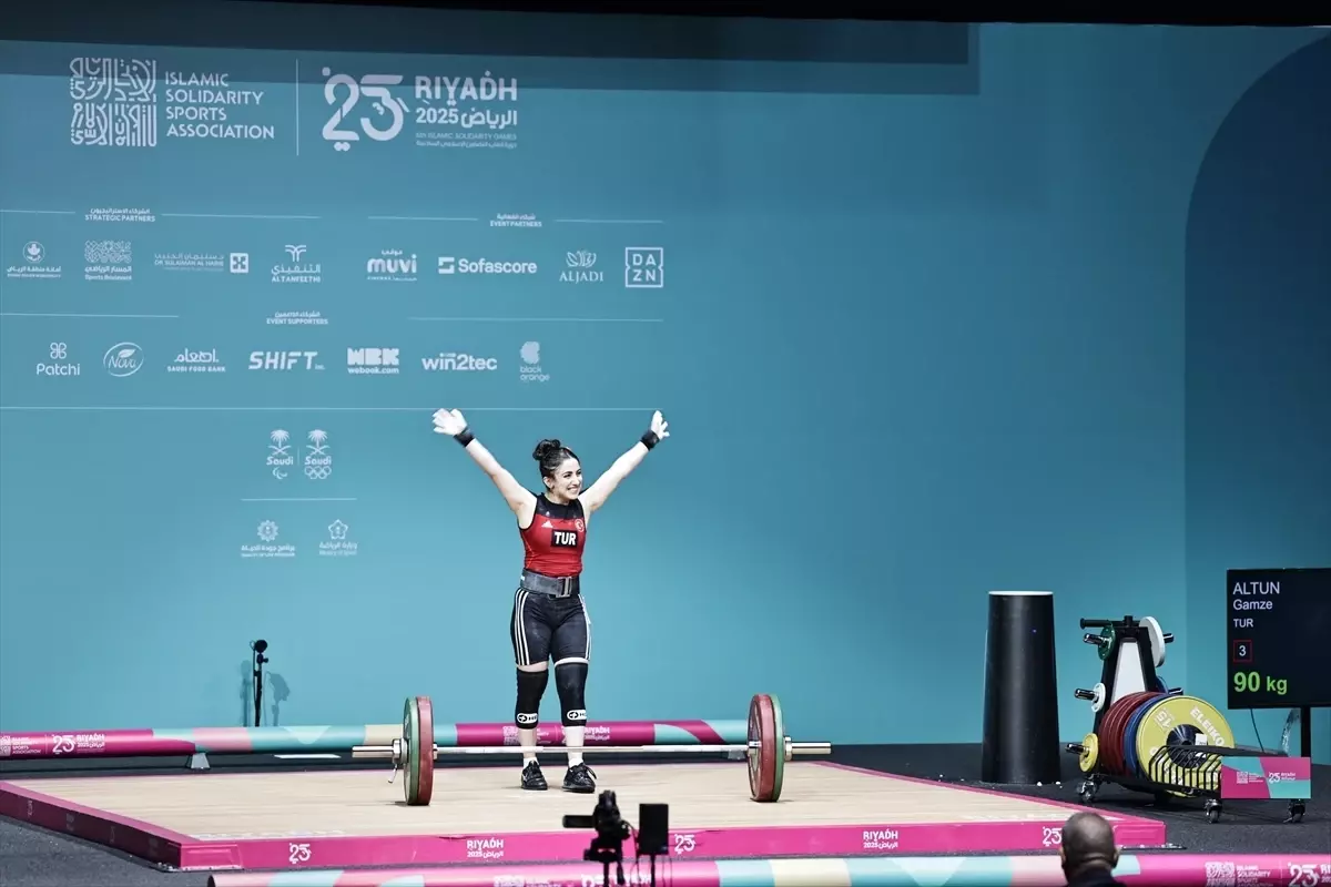 Türkiye, İslami Dayanışma Oyunları'nda Halterde 6 Altın Madalya Kazandı