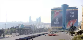 Azerbaycan, Karabağ Zaferi'nin 5. yılını askeri geçit töreniyle kutladı