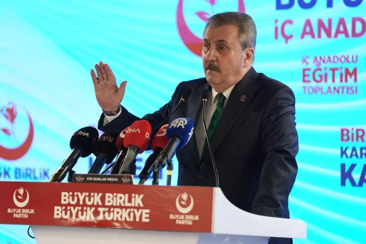 BBP lideri Destici'den 16 bin lira maaş alan emeklileri mest edecek öneri