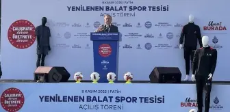 Balat Spor Tesisi'nin Açılışı Yapıldı