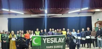 Yeşilay Kars Şubesi'nden Sanatla Bağımlılıkla Mücadele Etkinliği