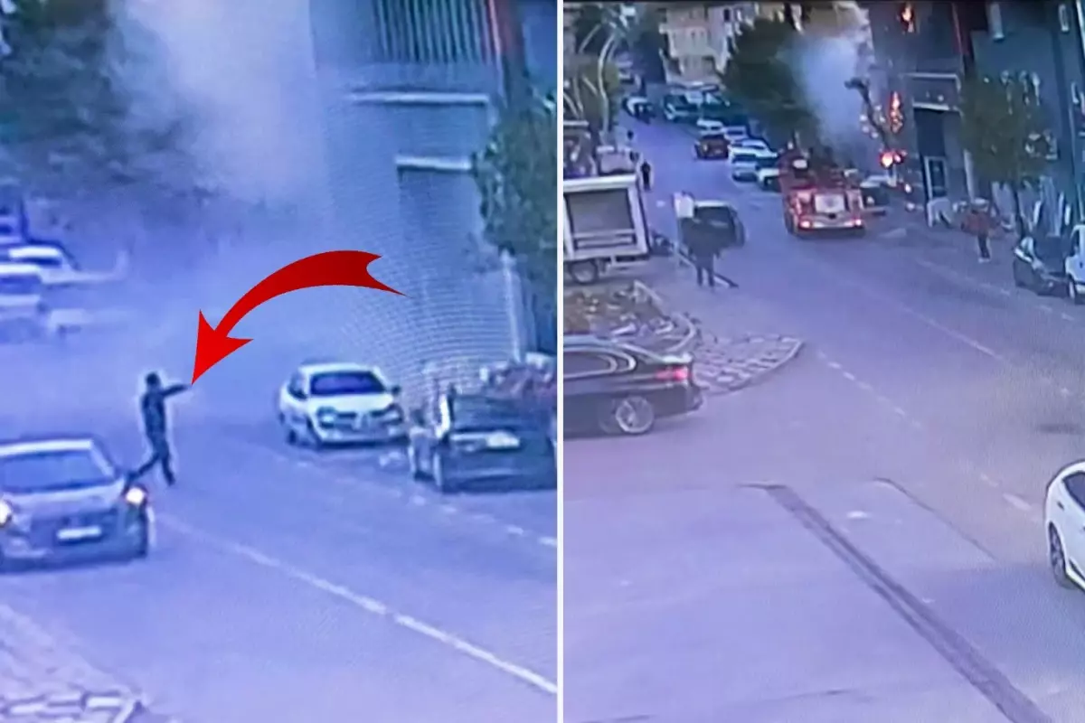 Kocaeli'de 6 kişiye mezar olan tesisteki yangının ilk anları kamerada