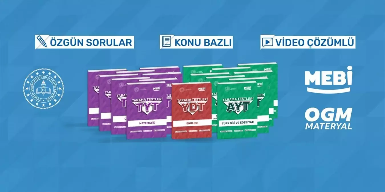 MEB, YKS Hazırlığı İçin Yeni Tarama Testleri Yayınladı