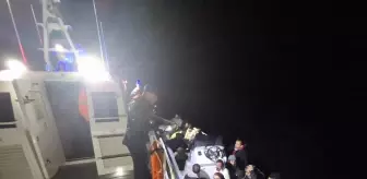 Muğla'da Düzensiz Göçmen Kurtarma Operasyonu