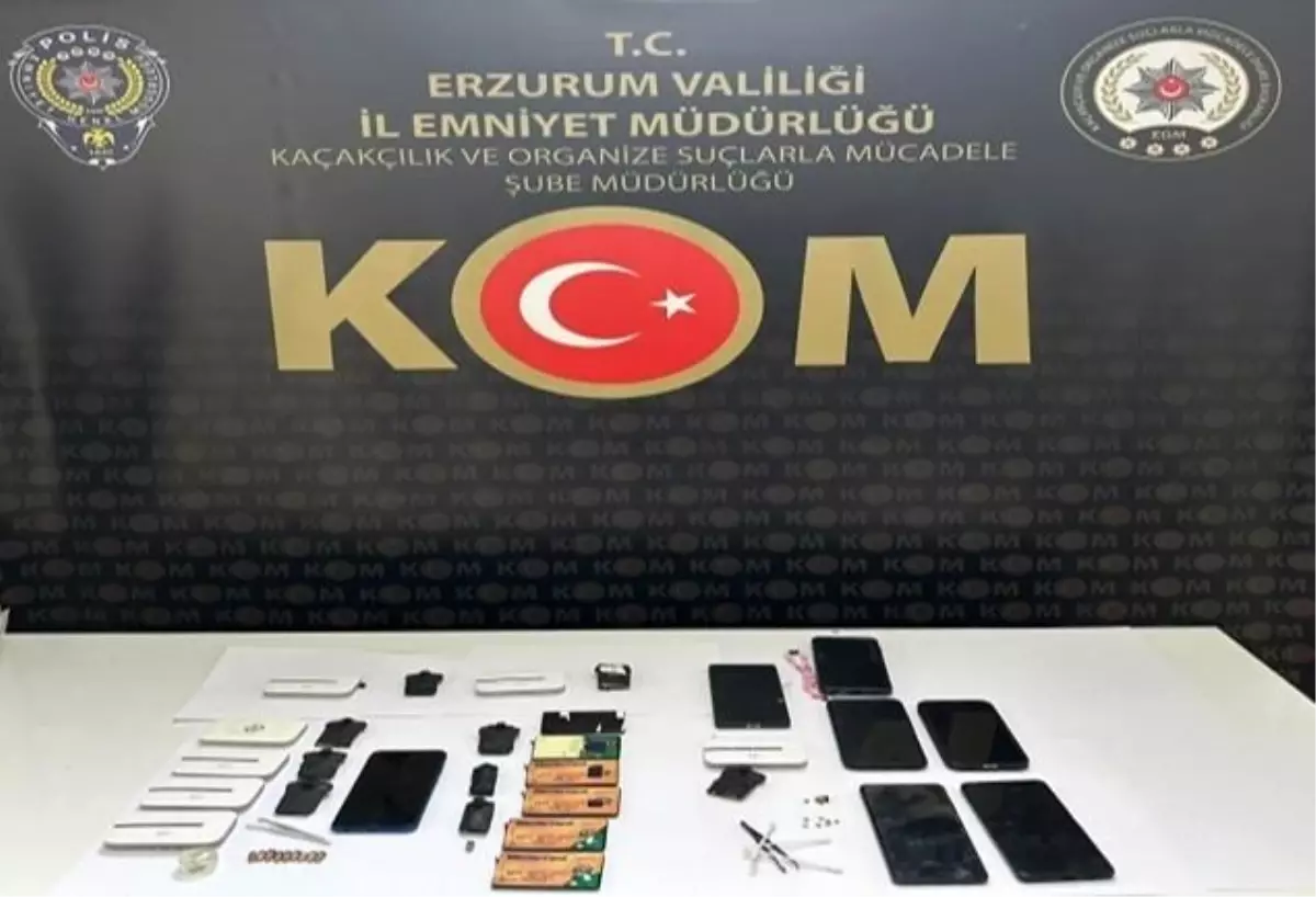 Erzurum'da Sınavda Kopya Çekmek İçin Düzenek Kurulan Operasyon