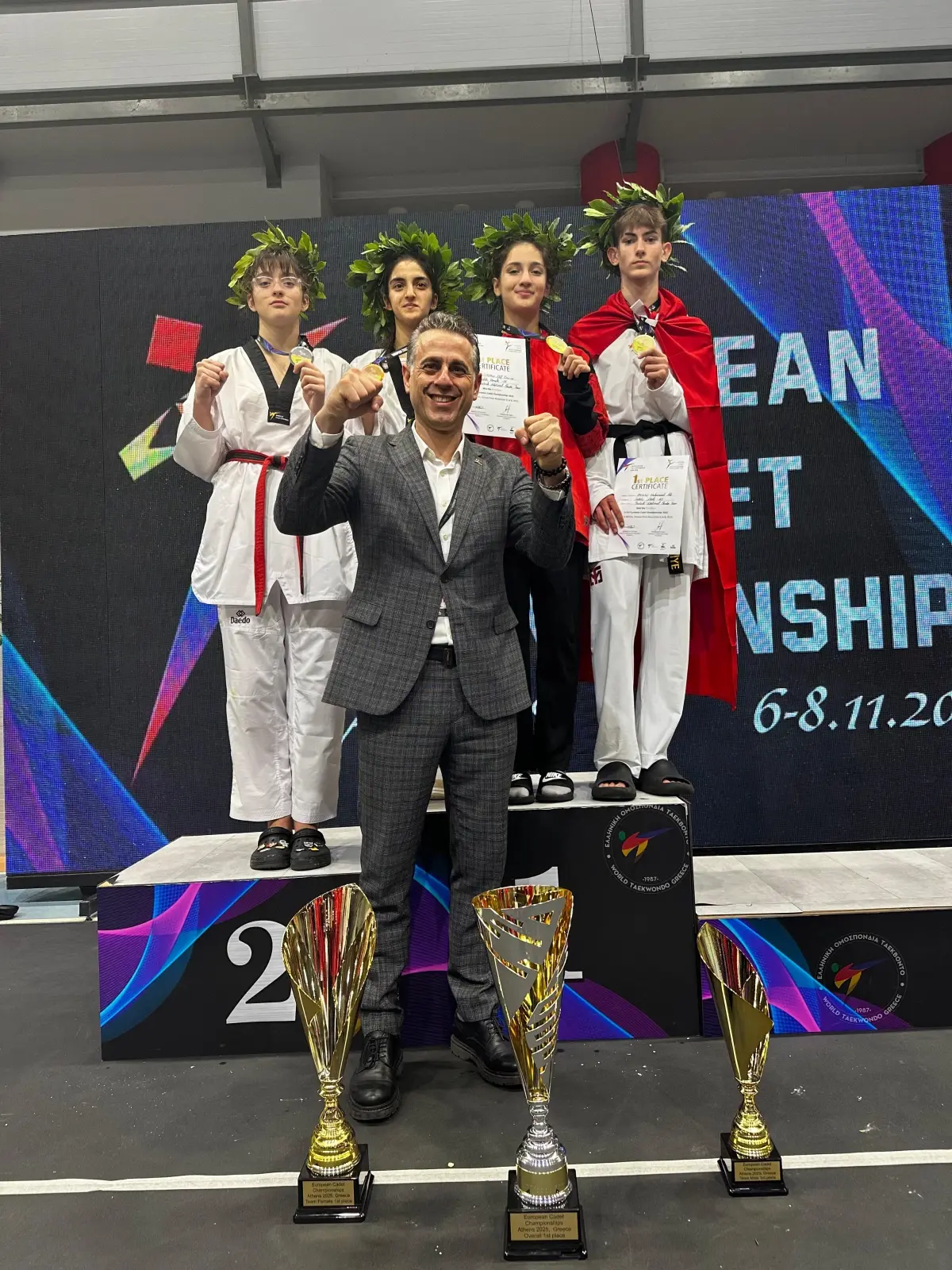 Türkiye Taekwondo Takımı Avrupa Şampiyonu Oldu