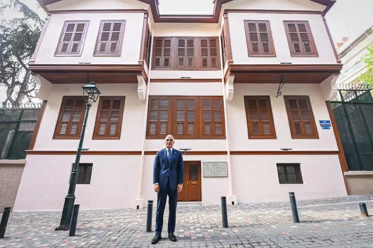 Atatürk'ün Selanik'teki evi yeniden ziyarete açıldı