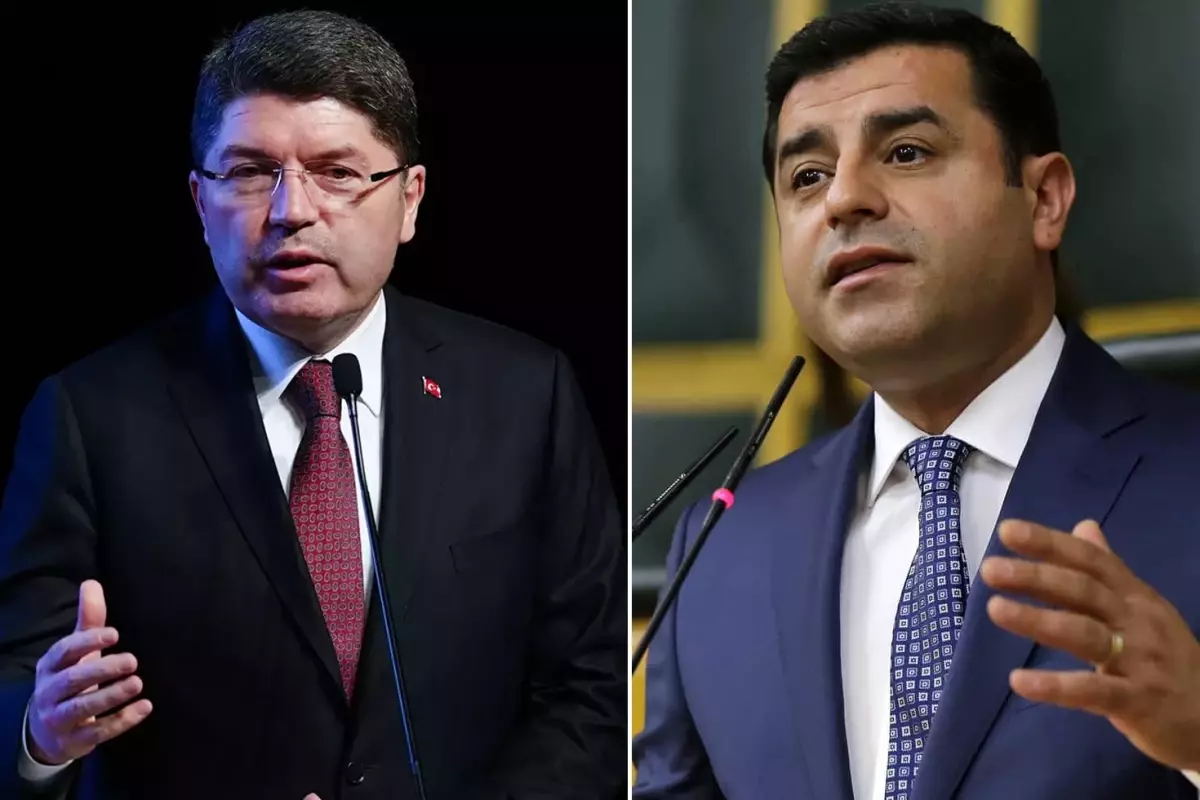 Bakan Tunç: Demirtaş'la ilgili karar mahkemenin önünde, hep beraber bekleyeceğiz
