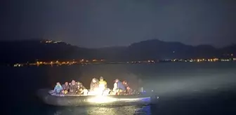 Çanakkale'de 34 Düzensiz Göçmen Kurtarıldı