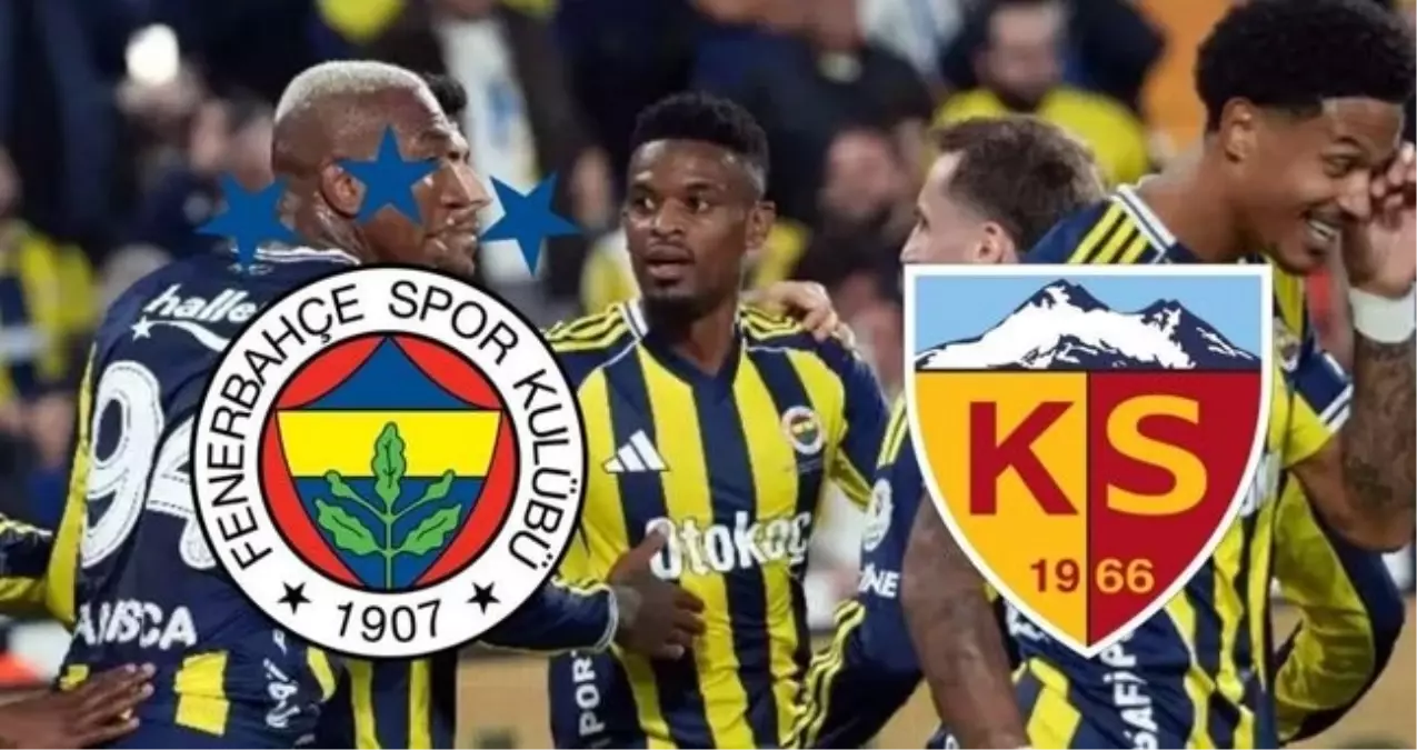 Fenerbahçe Kayserispor maç özeti ve golleri! (VİDEO) Fenerbahçe Kayserispor golleri izle! Golleri kim attı, maç kaç kaç bitti?