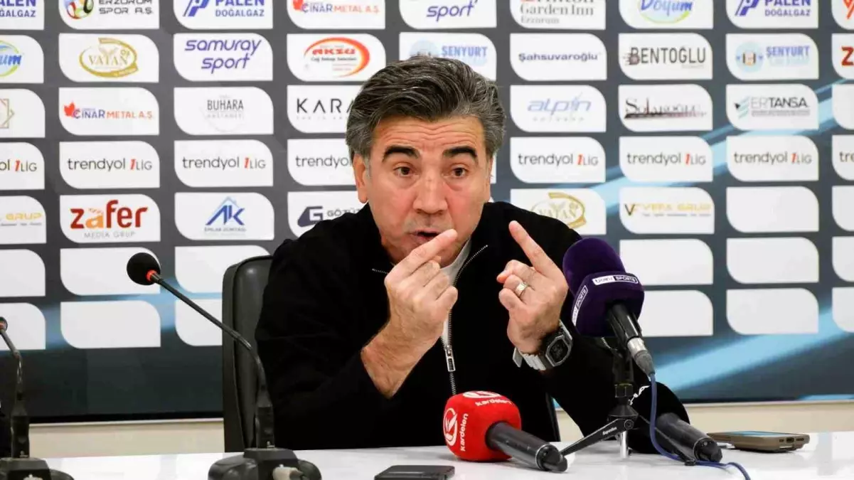 Esenler Erokspor Teknik Direktörü Hakem Yönetimine Sert Eleştirilerde Bulundu