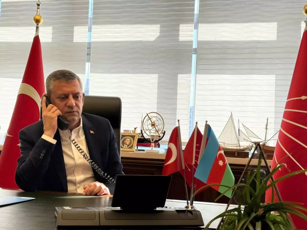 CHP Lideri Özgür Özel, Azerbaycan Cumhurbaşkanı Aliyev ile Görüştü