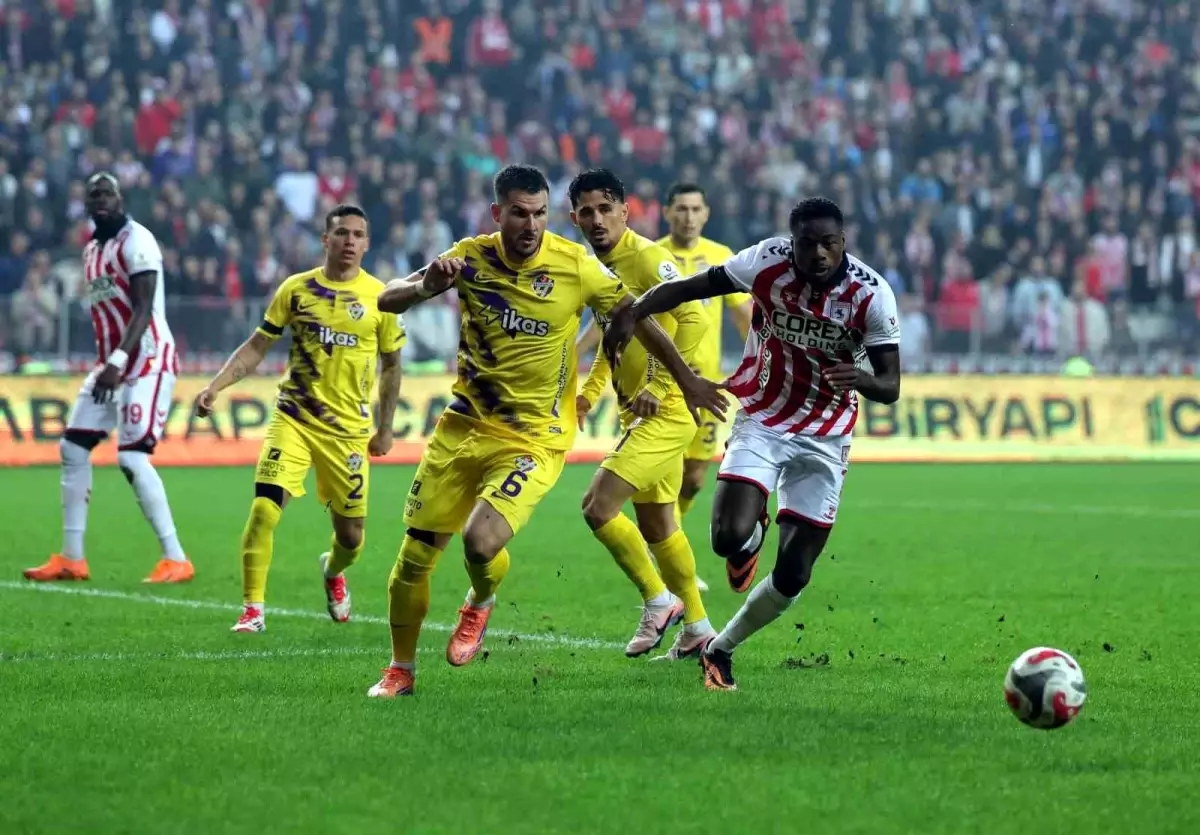 Samsunspor ile Eyüpspor Arasında Golsüz Beraberlik