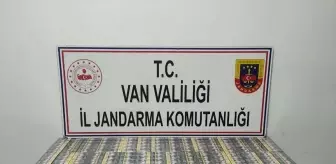 Başkale'de 1980 Paket Kaçak Sigara Ele Geçirildi