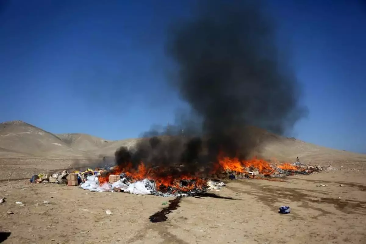 Afganistan'da 220 Ton Uyuşturucu İmha Edildi