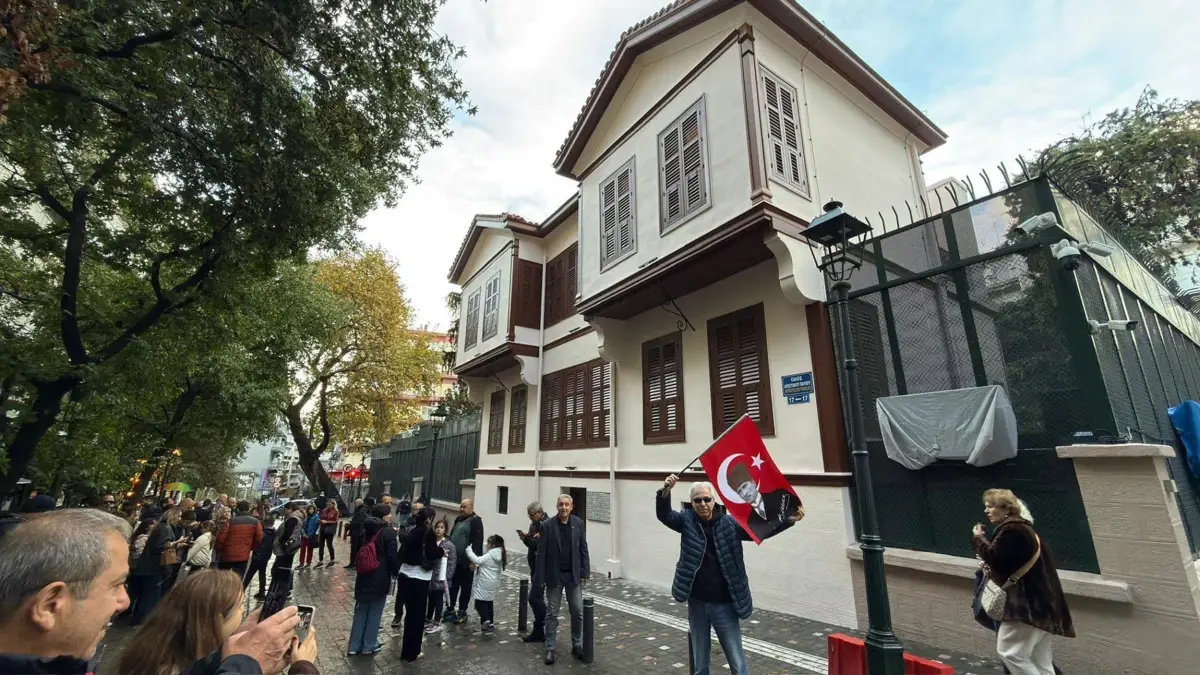 Atatürk, Selanik'teki Evi'nde Anıldı