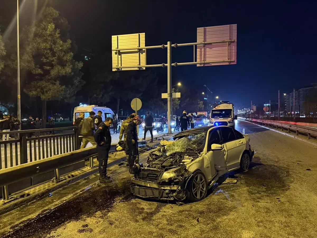 Bursa'da Trafik Kazası: 6 Yaralı