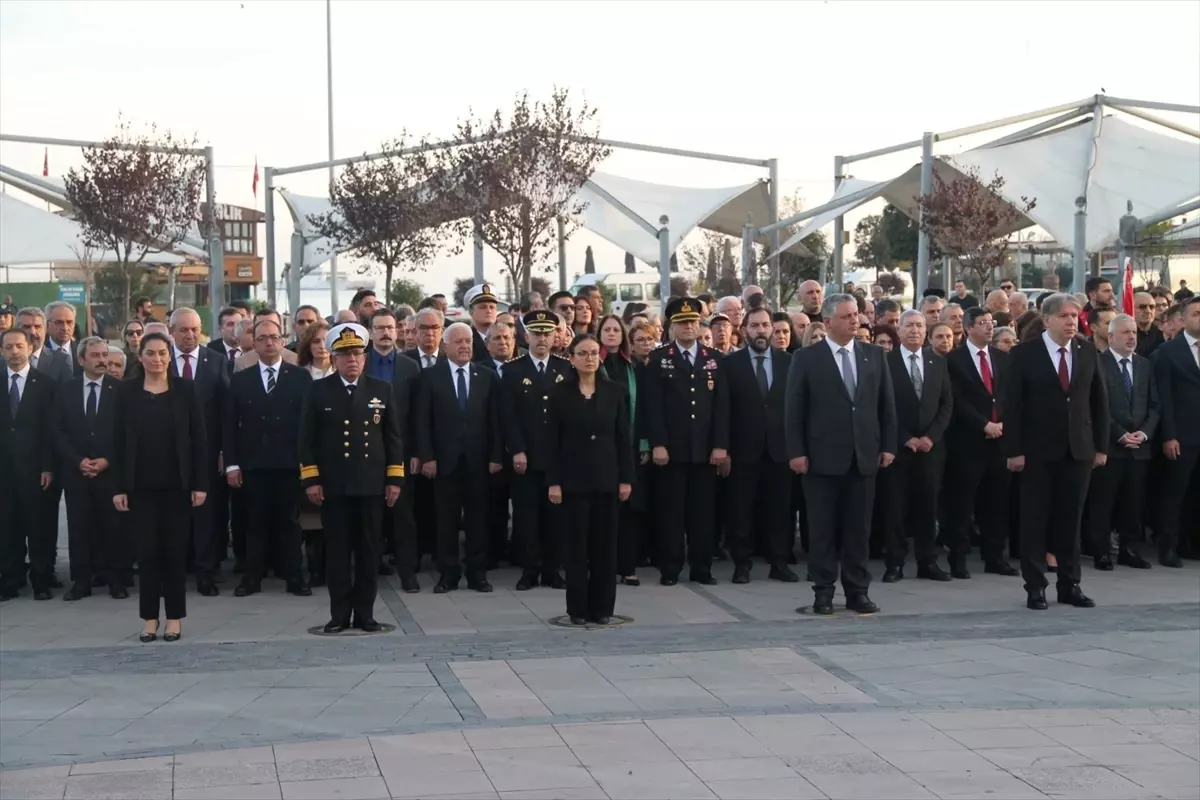 Atatürk, Yalova'da Ebediyete İntikalinin 87'nci Yılında Anıldı