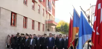 Büyük Önder Atatürk ebediyete intikalinin 87. yılında Giresun'un ilçelerinde anıldı