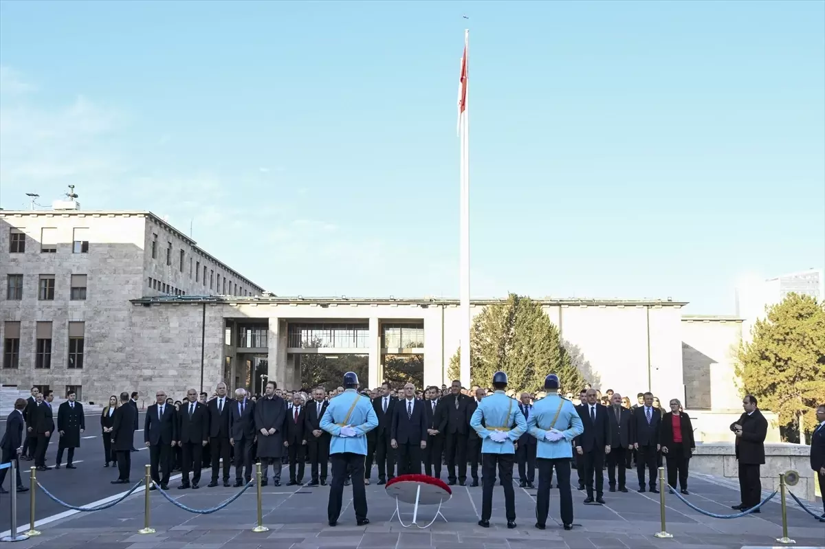 Atatürk'ün Anma Töreni TBMM'de Düzenlendi
