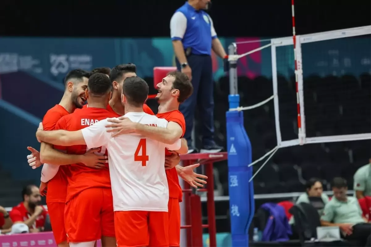 Erkek Voleybol Milli Takımımız Üçüncü Galibiyetini Elde Etti
