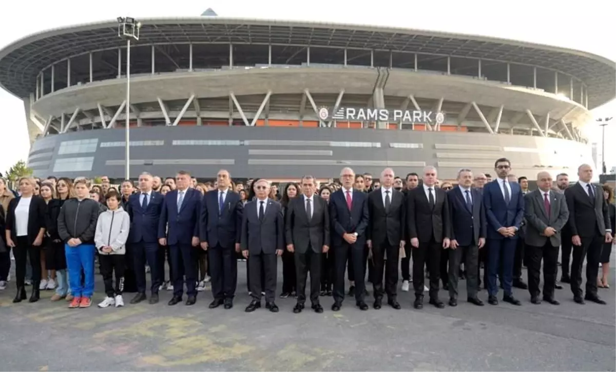 Galatasaray, Atatürk'ü Vefatının 87. Yıldönümünde Andı