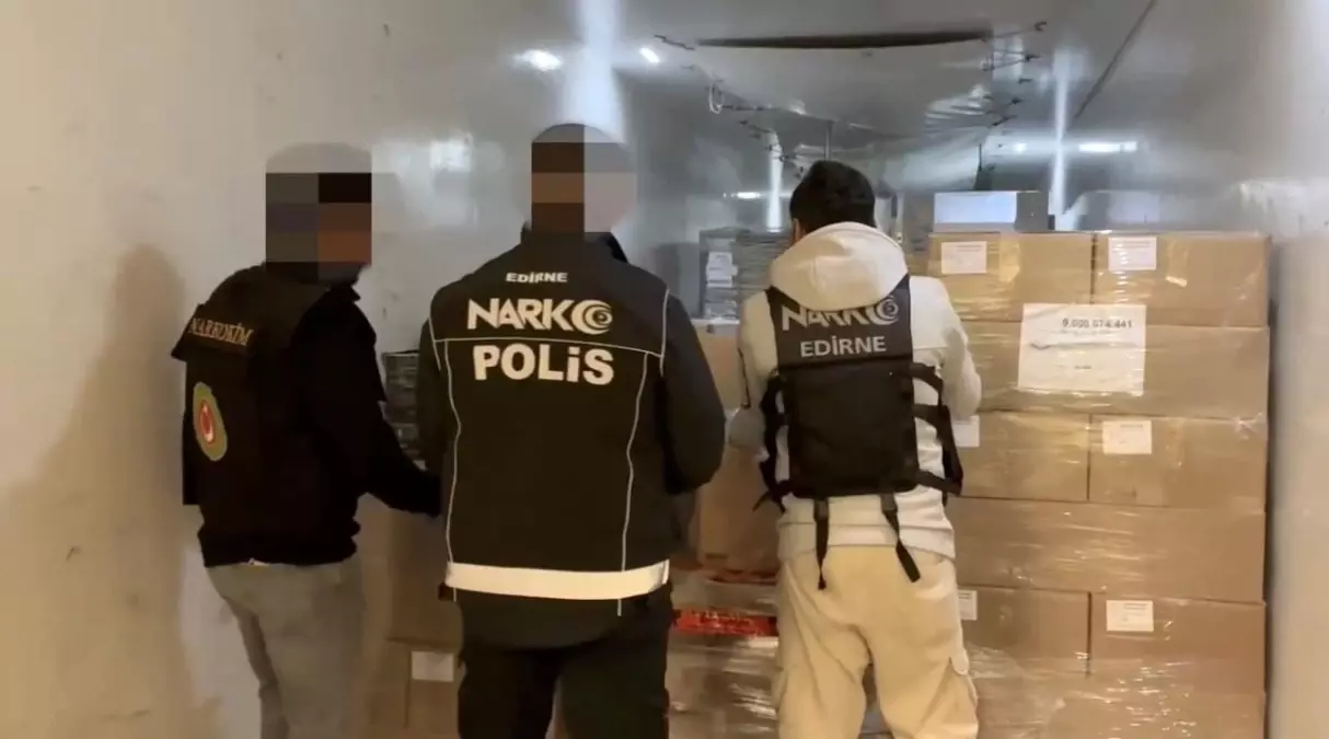 Edirne Kapıkule Sınır Kapısı'nda Büyük Uyuşturucu Operasyonu