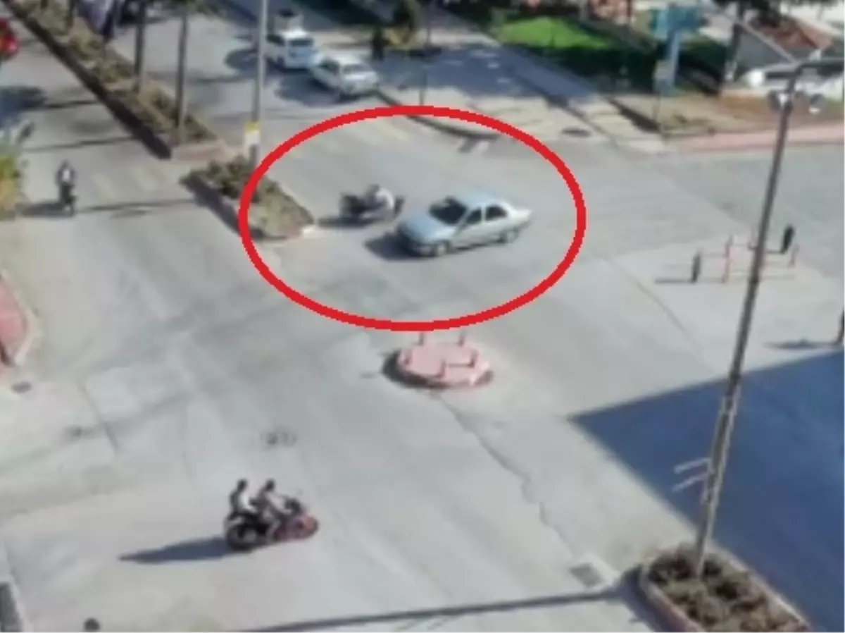 Merzifon'da Otomobil ve Motosiklet Kazası: 2 Yaralı