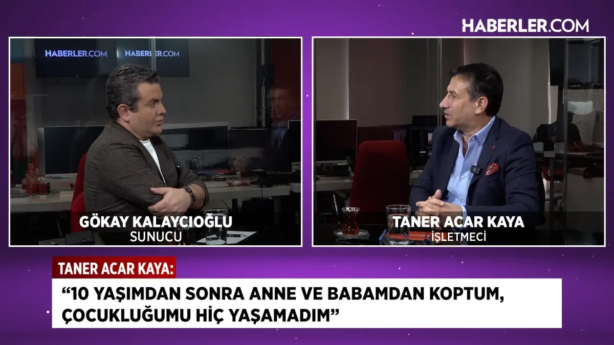 Taner Acar Kaya: İstanbul'a ilk geldiğimde bankta yatıyordum, pes etmedim