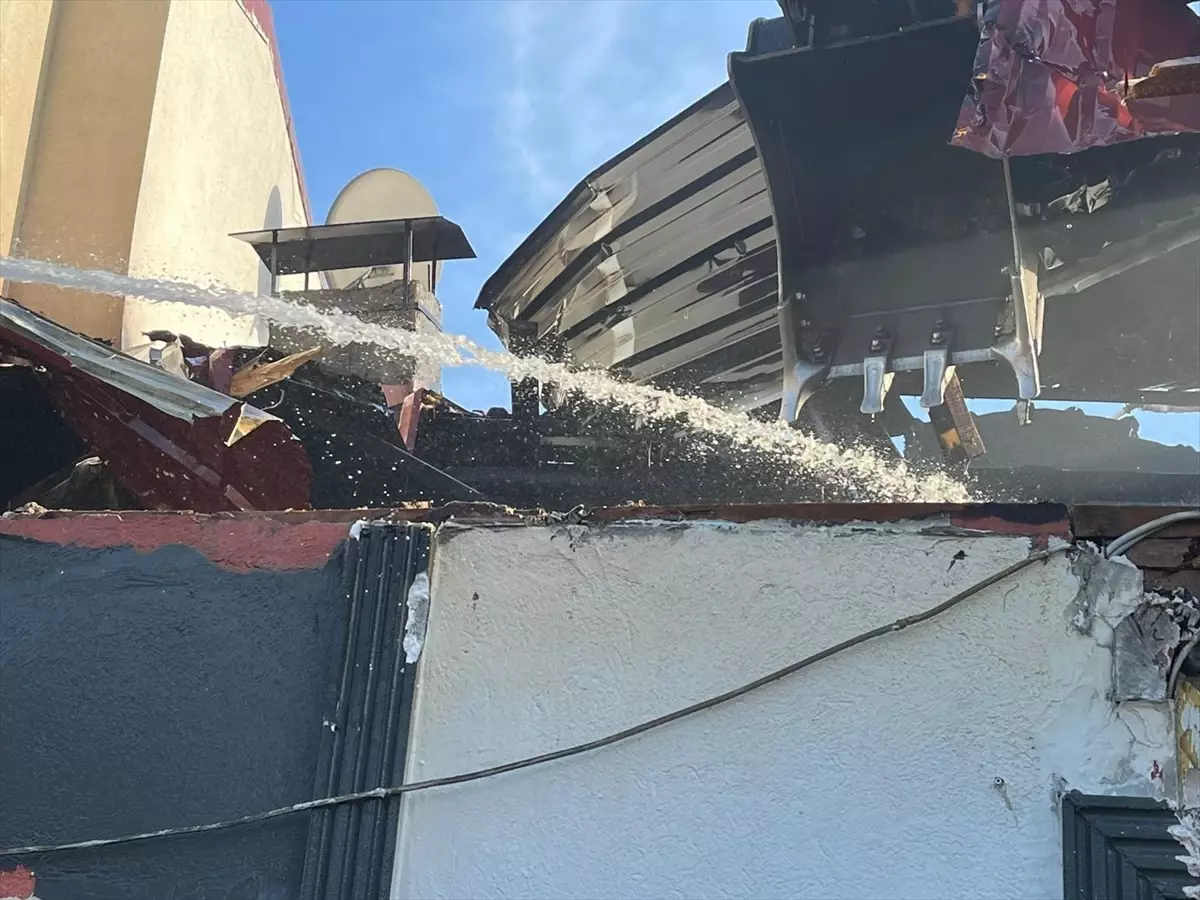 Tokat'ta Yangın: Tek Katlı Ev Kullanılamaz Hale Geldi