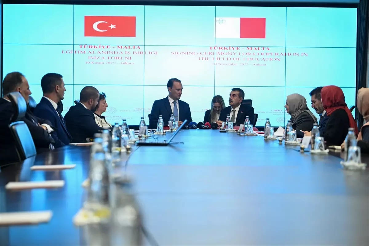 Türkiye ile Malta Arasında Eğitimde İşbirliği Anlaşması İmzalandı