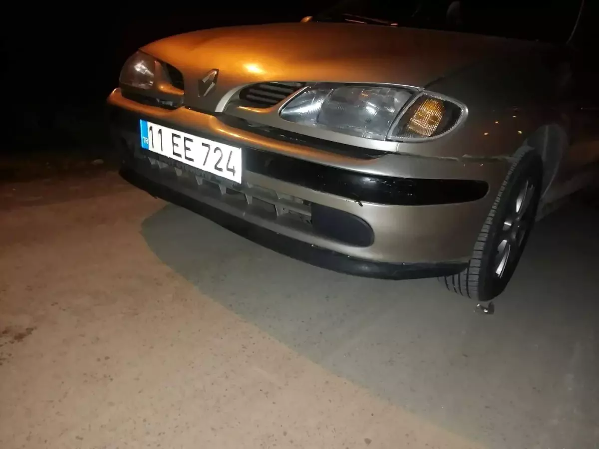 Bilecik'te Alkollü Şahıs Otomobilin Altında Kaldı