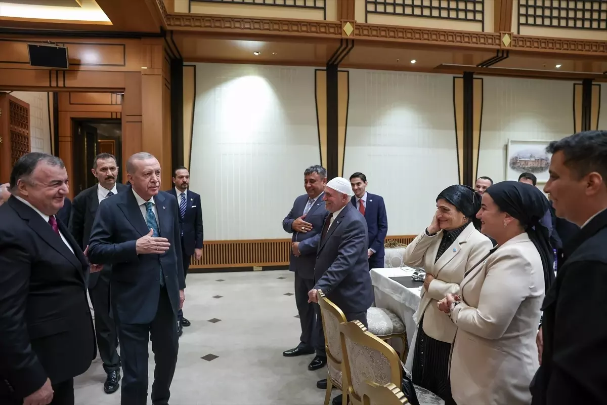 Cumhurbaşkanı Erdoğan, Dünya Ahıskalı Türkler Birliği Heyeti'ni kabul etti Açıklaması