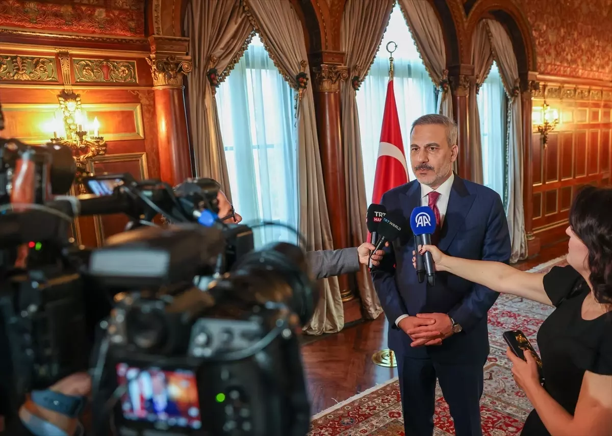 Dışişleri Bakanı Fidan, ABD'de Beyaz Saray'da yaptığı temasları değerlendirdi Açıklaması