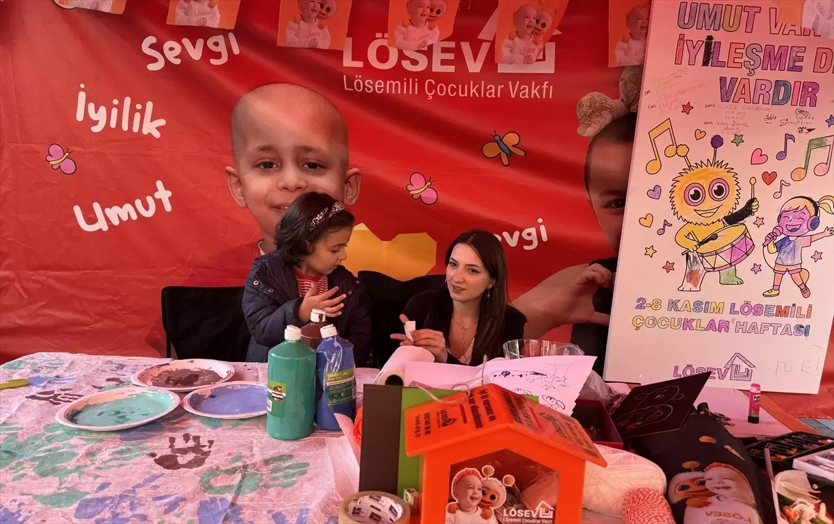 Lösemili Çocuklar Haftası'nda Edirne'de Farkındalık Etkinliği Düzenlendi